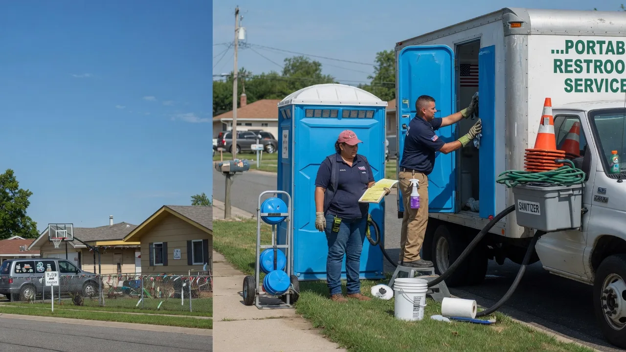 Portable Toilet Rental in Hineston, LA near me